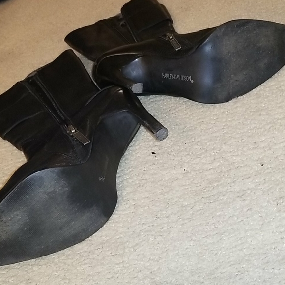 HARLEY DAVIDSON LEATHER BOOTS - Picture 4 of 6